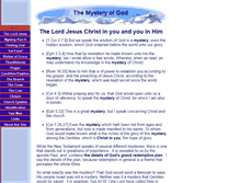 Tablet Screenshot of mysteryofgod.net